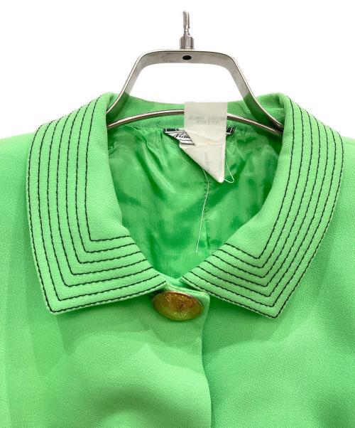 istante VERSACE（ヴェルサーチェ）istante VERSACE (ヴェルサーチェ) セットアップスーツ 黄緑 サイズ:表記なしの古着・服飾アイテム