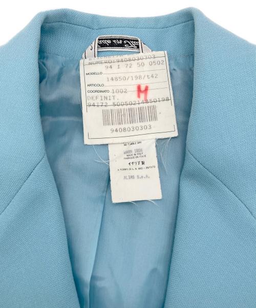 istante VERSACE（ヴェルサーチェ）istante VERSACE (ヴェルサーチェ) セットアップスーツ スカイブルー サイズ:Mの古着・服飾アイテム