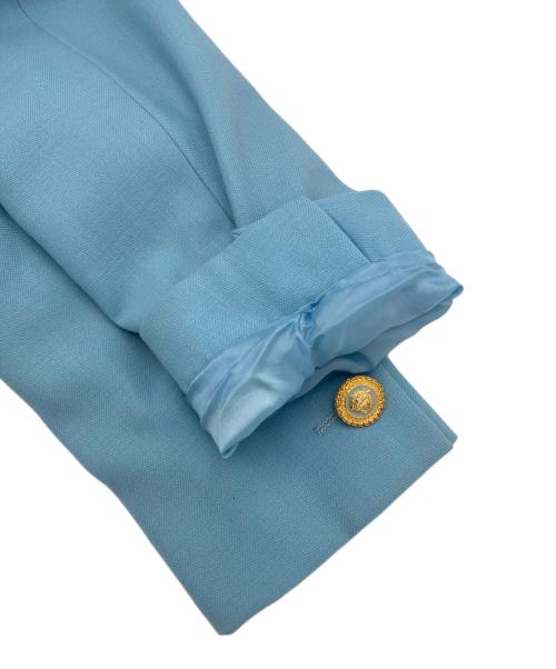 istante VERSACE（ヴェルサーチェ）istante VERSACE (ヴェルサーチェ) セットアップスーツ スカイブルー サイズ:Mの古着・服飾アイテム