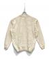 VERSACE JEANS COUTURE (ヴェルサーチ ジーンズクチュール) メデューサデザインニット ホワイト サイズ:S：10000円