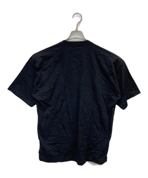 VERSACE Sport（ヴェルサーチ スポーツ）VERSACE SPORT (ヴェルサーチ スポーツ) ロゴ刺繍Tシャツ ブラック サイズ:52の古着・服飾アイテム