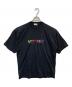 VERSACE SPORT（ヴェルサーチ スポーツ）の古着「ロゴ刺繍Tシャツ」｜ブラック
