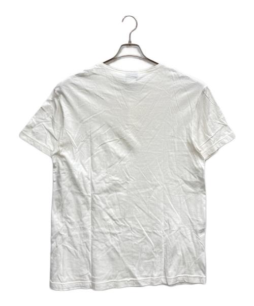 VERSACE JEANS COUTURE（ヴェルサーチ ジーンズクチュール）VERSACE JEANS COUTURE (ヴェルサーチ ジーンズクチュール) ヘンリーネックカットソー ホワイト サイズ:XLの古着・服飾アイテム