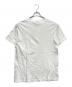 VERSACE JEANS COUTURE (ヴェルサーチ ジーンズクチュール) ヘンリーネックカットソー ホワイト サイズ:XL：5000円