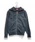 DIESEL（ディーゼル）の古着「S-CINN-HOOD-ZIP-IND/ジップパーカー」｜ブラック