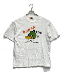 HUMAN MADE（ヒューマンメイド）の古着「ダックグラフィックTシャツ」｜ホワイト