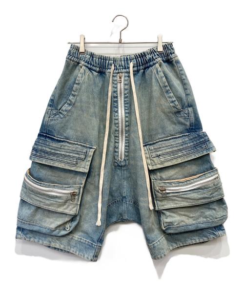 A.F ARTEFACT（エーエフ アーティファクト）A.F ARTEFACT (エーエフ アーティファクト) デニムサルエルパンツ ブルー サイズ:2の古着・服飾アイテム