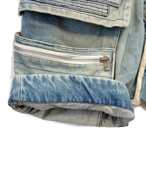 A.F ARTEFACT（エーエフ アーティファクト）A.F ARTEFACT (エーエフ アーティファクト) デニムサルエルパンツ ブルー サイズ:2の古着・服飾アイテム