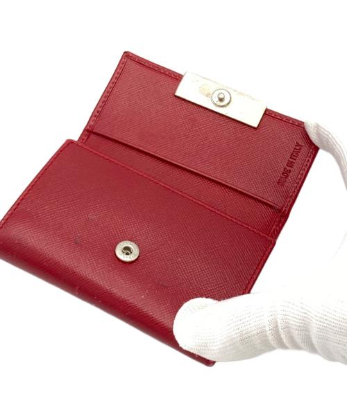 PRADA（プラダ）PRADA (プラダ) 6連キーケース レッドの古着・服飾アイテム