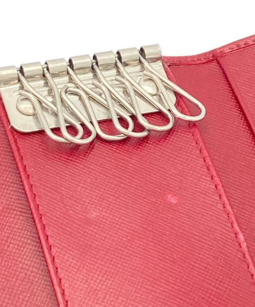 PRADA（プラダ）PRADA (プラダ) 6連キーケース レッドの古着・服飾アイテム