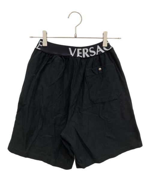 VERSACE（ヴェルサーチェ）VERSACE (ヴェルサーチェ) ハーフパンツ ブラック サイズ:Mの古着・服飾アイテム