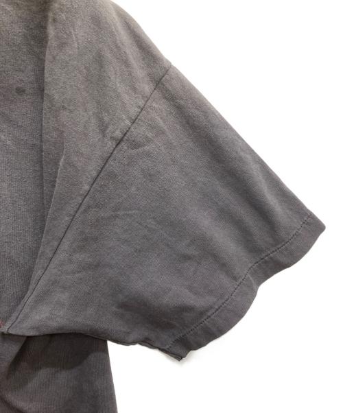 SAINT MICHAEL（セントマイケル）SAINT MICHAEL (セントマイケル) DE LA SOUL (デラソウル) ダメージ加工プリントＴシャツ ブラック サイズ:Ⅼの古着・服飾アイテム