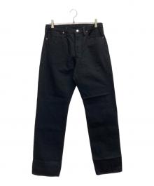 SAINT MICHAEL（セントマイケル）の古着「BLACK DENIM PANTS」｜ブラック