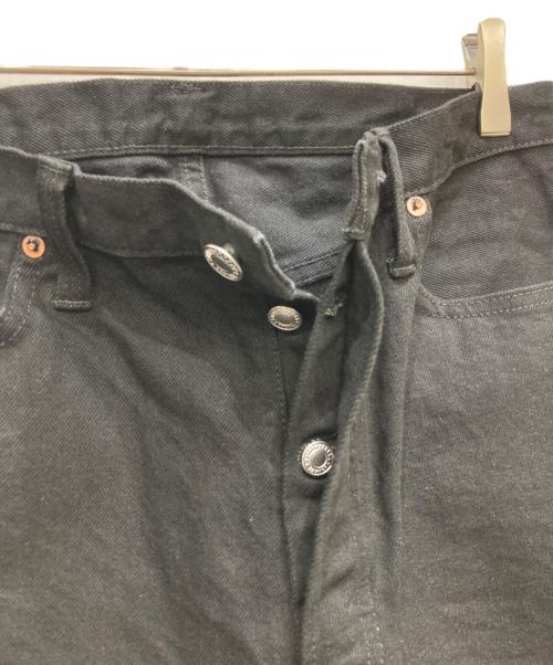 SAINT MICHAEL（セントマイケル）SAINT MICHAEL (セントマイケル) BLACK DENIM PANTS ブラック サイズ:L 未使用品の古着・服飾アイテム