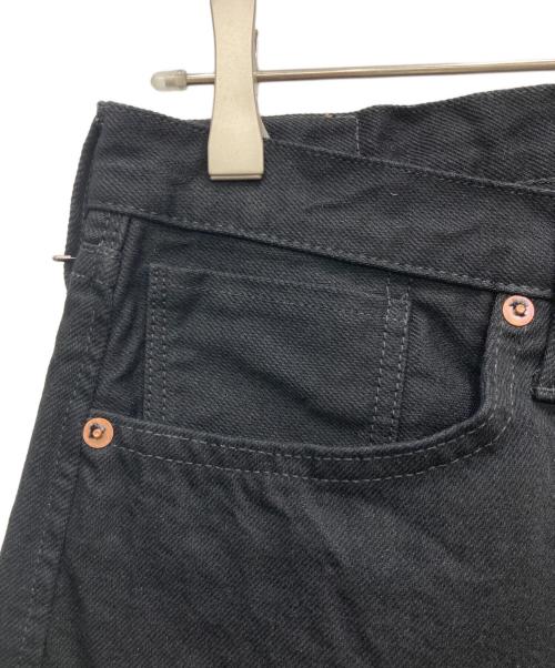 SAINT MICHAEL（セントマイケル）SAINT MICHAEL (セントマイケル) BLACK DENIM PANTS ブラック サイズ:L 未使用品の古着・服飾アイテム