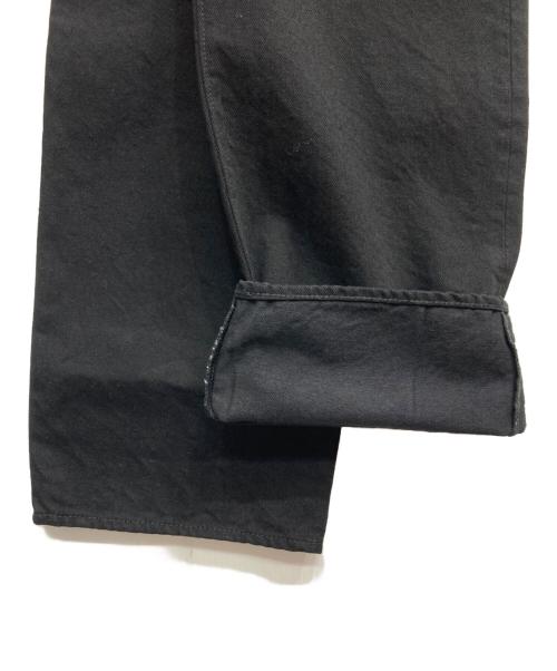 SAINT MICHAEL（セントマイケル）SAINT MICHAEL (セントマイケル) BLACK DENIM PANTS ブラック サイズ:L 未使用品の古着・服飾アイテム