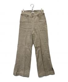 HYKE（ハイク）の古着「LINEN PANTS」｜ベージュ