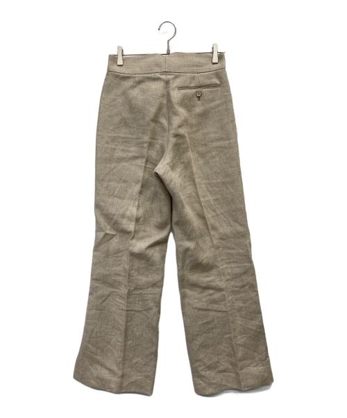 HYKE（ハイク）HYKE (ハイク) LINEN PANTS ベージュ サイズ:Mの古着・服飾アイテム
