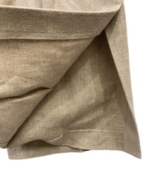 HYKE（ハイク）HYKE (ハイク) LINEN PANTS ベージュ サイズ:Mの古着・服飾アイテム