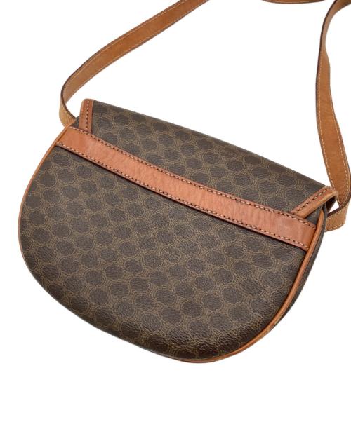 CELINE（セリーヌ）CELINE (セリーヌ) ハーフムーンショルダーバッグ ブラウンの古着・服飾アイテム