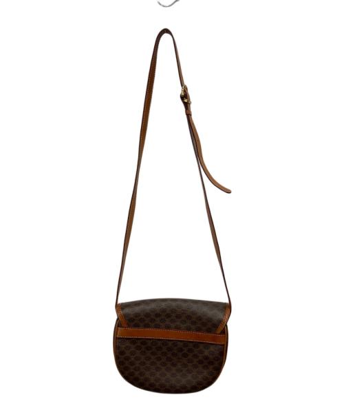 CELINE（セリーヌ）CELINE (セリーヌ) ハーフムーンショルダーバッグ ブラウンの古着・服飾アイテム