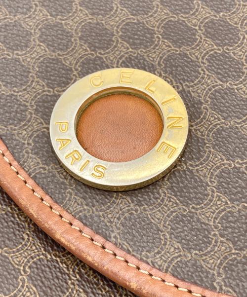 CELINE（セリーヌ）CELINE (セリーヌ) ハーフムーンショルダーバッグ ブラウンの古着・服飾アイテム