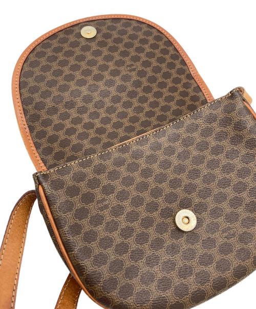 CELINE（セリーヌ）CELINE (セリーヌ) ハーフムーンショルダーバッグ ブラウンの古着・服飾アイテム