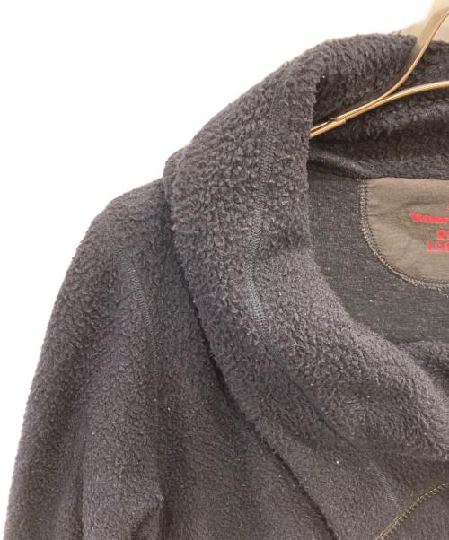 Vivienne Westwood RED LABEL（ヴィヴィアンウエストウッドレッドレーベル）Vivienne Westwood RED LABEL (ヴィヴィアンウエストウッドレッドレーベル) ボアジャケット ネイビー サイズ:Ⅿの古着・服飾アイテム
