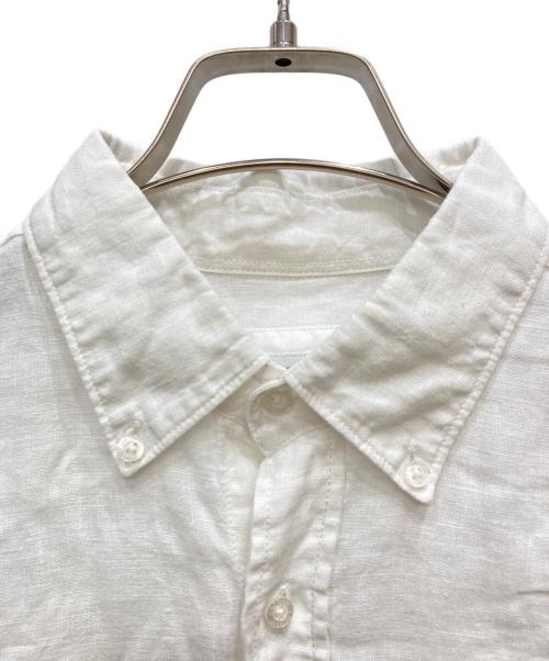 LACOSTE（ラコステ）LACOSTE (ラコステ) リネンシャツ ホワイト サイズ:40の古着・服飾アイテム