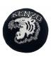 KENZO（ケンゾー）の古着「タイガー刺繍ベレー帽」｜ブラック