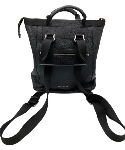 COLE HAAN（コールハーン）COLE HAAN (コールハーン) グランド アンビション スモール コンバーチブル ソリッド バックパック ブラックの古着・服飾アイテム