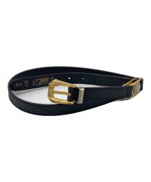 GIANNI VERSACE（ジャンニ・ヴェルサーチ）の古着「メデューサレザーベルト」｜ブラック