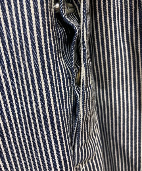 LEE（リー）LEE (リー) ヒッコリーオーバーオール インディゴ サイズ:表示なしの古着・服飾アイテム