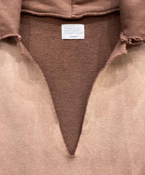 JOHNBULL（ジョンブル）JOHNBULL (ジョンブル) ウェイトスウェット フーディ パーカー ブラウン サイズ:Ⅼの古着・服飾アイテム