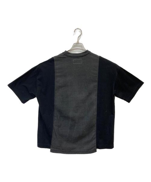 UN3D.（アンスリード）UN3D. (アンスリード) CRACK LOGO BIG T グレー サイズ:36の古着・服飾アイテム