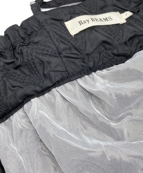 RAY BEAMS（レイ ビームス）RAY BEAMS (レイ ビームス) カットアウトキャミソール ブラック サイズ:FREEの古着・服飾アイテム