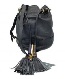 SEE BY CHLOE（シーバイクロエ）の古着「バケットショルダーバッグ」｜ブラック