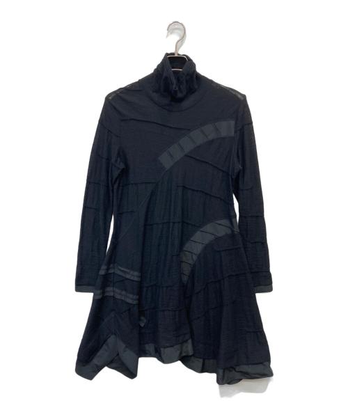 EIKO KONDO（エイココンドウ）EIKO KONDO (エイココンドウ) 変形ワンピース ブラック サイズ:42の古着・服飾アイテム