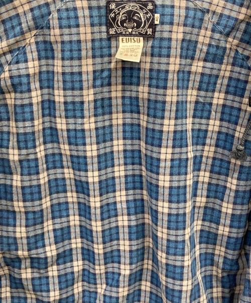 EVISU（エヴィス）EVISU (エヴィス) デニムカバーオールジャケット インディゴ サイズ:40の古着・服飾アイテム