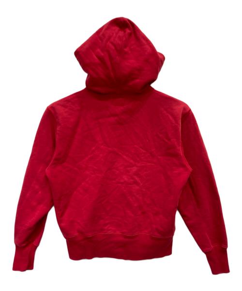 EVISU（エヴィス）EVISU (エヴィス) ジップパーカー レッド サイズ:40の古着・服飾アイテム