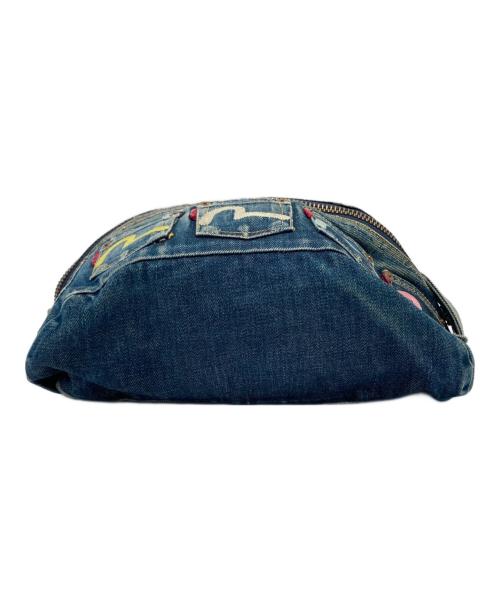 EVISU（エヴィス）EVISU (エヴィス) デニムボディーバッグ インディゴの古着・服飾アイテム