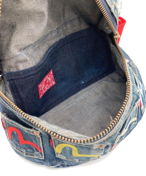 EVISU（エヴィス）EVISU (エヴィス) デニムボディーバッグ インディゴの古着・服飾アイテム