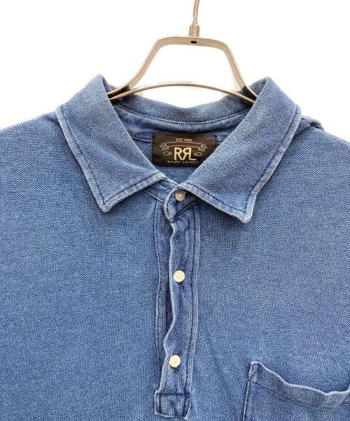 RRL（ダブルアールエル）RRL (ダブルアールエル) ポロシャツ インディゴ サイズ:Lの古着・服飾アイテム