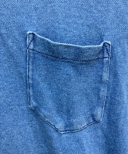 RRL（ダブルアールエル）RRL (ダブルアールエル) ポロシャツ インディゴ サイズ:Lの古着・服飾アイテム