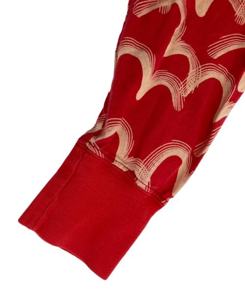 EVISU（エヴィス）EVISU (エヴィス) 長袖ポロシャツ レッド サイズ:表示なしの古着・服飾アイテム