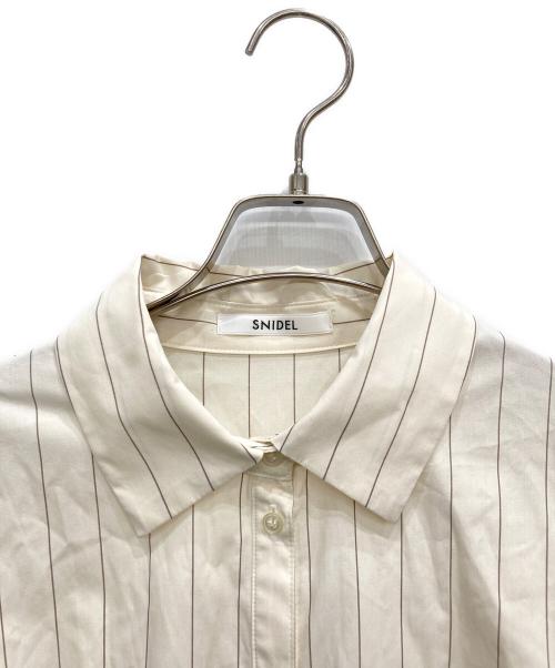 Snidel（スナイデル）Snidel (スナイデル) ビスチェコンビシャツワンピース イエロー サイズ:1 未使用品の古着・服飾アイテム