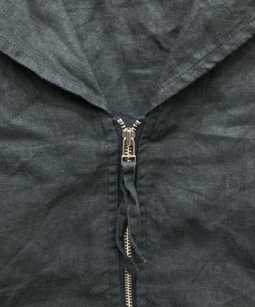 ORCIVAL（オーシバル）ORCIVAL (オーシバル) セーラー ジャケット リネン シャツ オリーブ サイズ:表示なしの古着・服飾アイテム