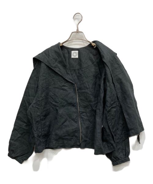 ORCIVAL（オーシバル）ORCIVAL (オーシバル) セーラー ジャケット リネン シャツ オリーブ サイズ:表示なしの古着・服飾アイテム