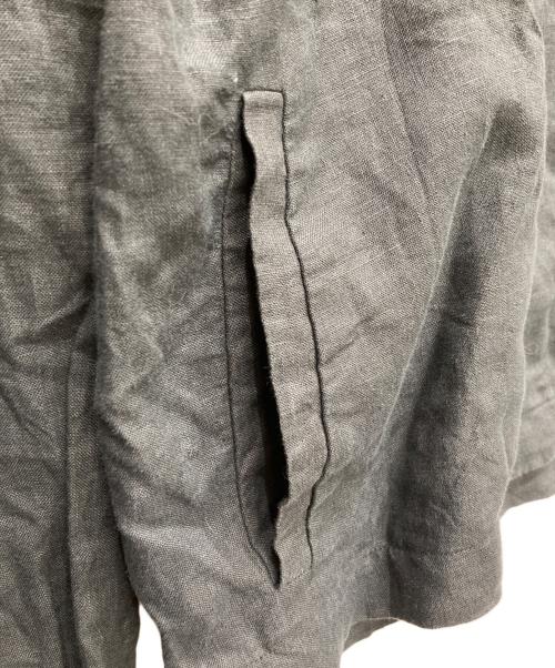 ORCIVAL（オーシバル）ORCIVAL (オーシバル) セーラー ジャケット リネン シャツ オリーブ サイズ:表示なしの古着・服飾アイテム