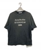 Acne studiosアクネ ストゥディオズ）の古着「LOGO T-SHIRT RELAXED FIT」｜グレー